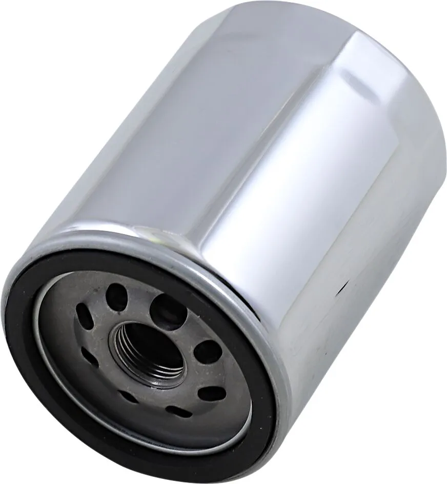 Oljefilter, krom Harley-Davidson M8 - Kastberga MC