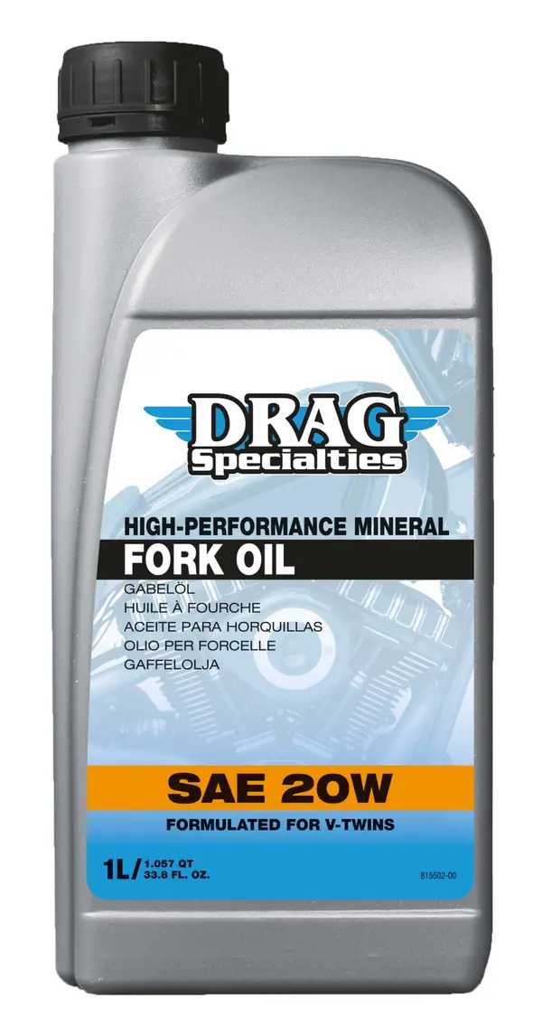 Gaffelolja, Drag Sprcialties 20W V-Twins. 1 Liter - Kastberga MC