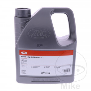 Motorolja, JMC MAXX 15W-50 API SL. JASO MA2. Syntet. 4 Liter - Kastberga MC