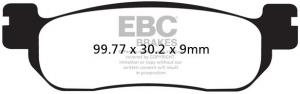 Bromsbelägg, EBC SFA275 (SCOOTER) - Kastberga MC